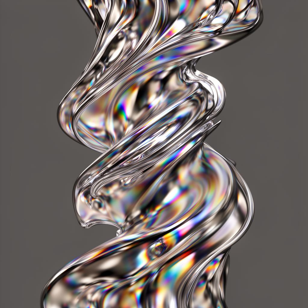 Liquid Chrome — Abstract 3D