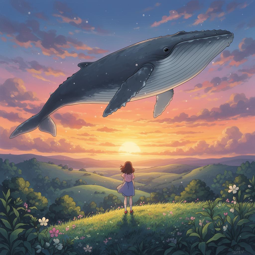 Sky Whale — Anime