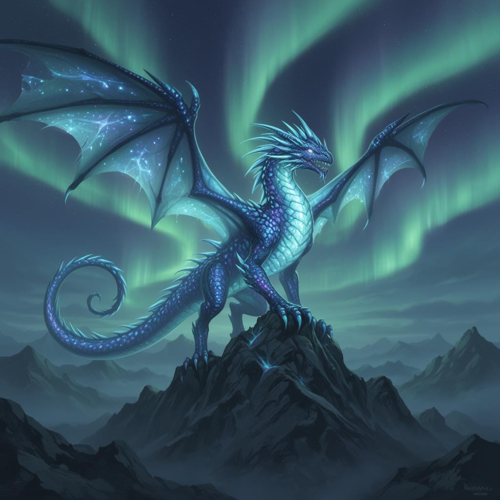 Aurora Dragon — Concept Art