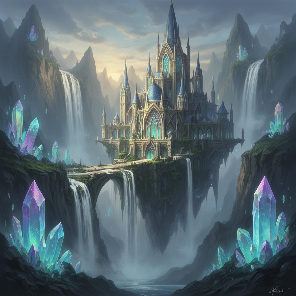 Crystal Spire City — Concept Art